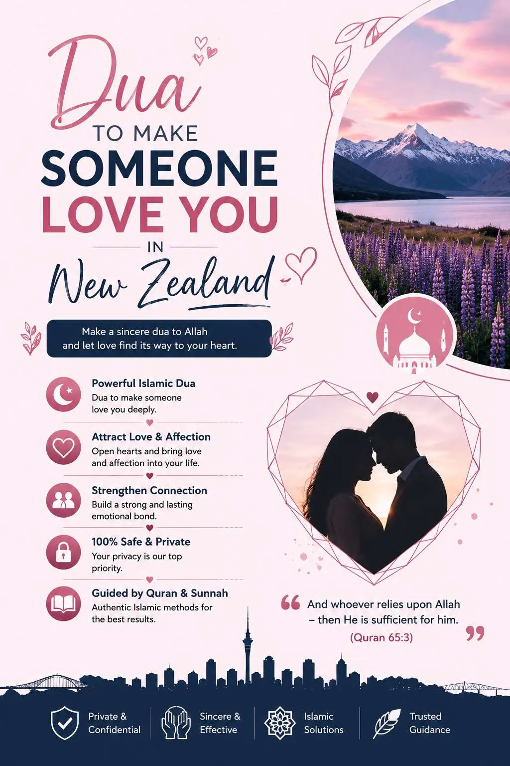 Dua To <span>Make Someone Love You</span> in New Zealand